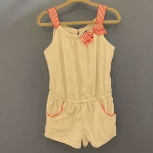Janie and Jack swim coverup romper
